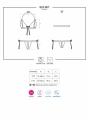 Bielizna-822-SET-3 komplet 2-częściowy  S/M
