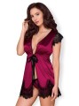 Bielizna-861-PEI-5 szlafrok i stringi  S/M