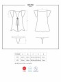 Bielizna-861-PEI-5 szlafrok i stringi  S/M