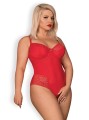 Bielizna-Jolierose body czerwone XXL