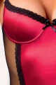 Bielizna-CARISMA CORSET red XXL/XXXL - Casmir