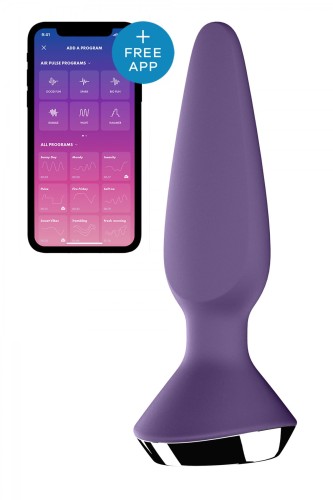 SATISFYER PLUG-ILICIOUS 1 PURPLE