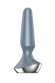 SATISFYER PLUG-ILICIOUS 2 ICE BLUE