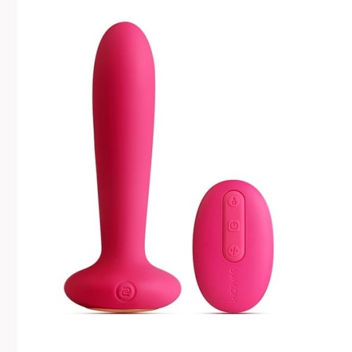 Korek analny grzejący - Svakom Primo Heating Butt Plug Wine Red