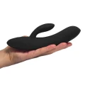 Laid - V.1 Silicone Rabbit Vibrator Black