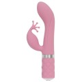 Pillow Talk - Kinky Rabbit &amp; G-Spot Vibrator Pink