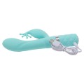 Pillow Talk - Kinky Rabbit &amp; G-Spot Vibrator Teal