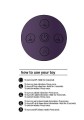 Wibr/króliczek- Halo - Purple