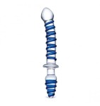 Gläs (GE) Glas - Mr. Swirly Double Ended Glass Dildo & Butt Plug