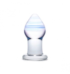 Gläs (GE) Glas - Amethyst Rain Glass Butt Plug