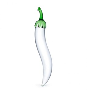 Gläs (GE) Glas - Naturals Chili Pepper Glass Dildo