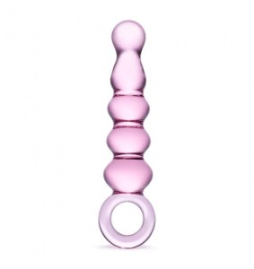 Gläs (GE) Glas - Quintessence Beaded Glass Anal Slider