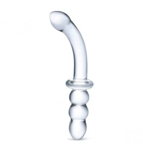 Gläs (GE) Glas - Ribbed G-Spot Glass Dildo