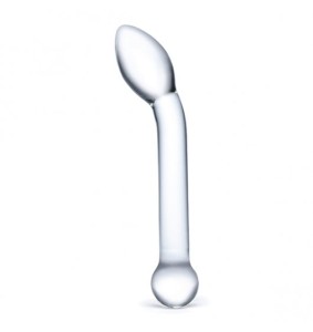 Gläs (GE) Glas - Slimline G-Spot Glass Dildo