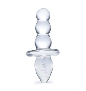 Gläs (GE) Glas - Titus Beaded Glass Butt Plug