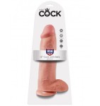 King Cock (US) King Cock 12" Cock with Balls Flesh