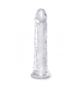 King Cock (US) King Cock 8 Inch Cock Transparant