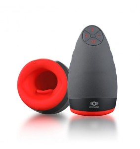 WIBRUJĄCY MASTURBATOR Z FUNKCJĄ GRZANIA - OTOUCH Chiven2