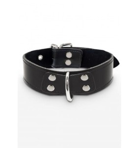 Taboom (NL) Taboom Elegant D-Ring Collar Black