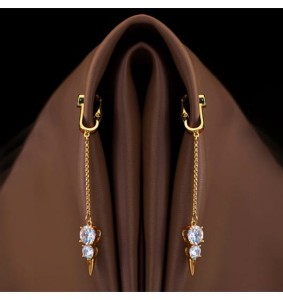 UPKO (CN) Upko Non-pierced clitoral jewelry dangle with snowman