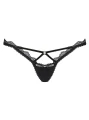 Bielizna-Lolitte stringi czarne  S/M