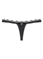 Bielizna-Lolitte stringi czarne  S/M