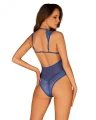 Bielizna-Giselia body niebieskie  M/L
