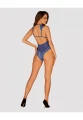 Bielizna-Giselia body niebieskie  M/L