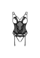 Bielizna-Setilla gorset czarny  S/M