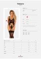Bielizna-Yaskana body czarne   XS/S