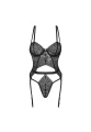 Bielizna-Yaskana body czarne  M/L