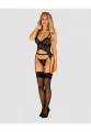 Bielizna-Yaskana gorset czarny  M/L