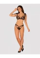 Bielizna-Obsessivia komplet 2-częściowy czarny L/XL