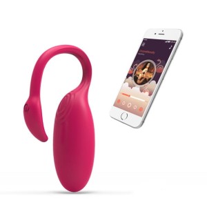 WIBRUJĄCE JAJECZKO Z APLIKACJĄ - Magic Motion - Flamingo