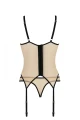 Bielizna-DENERYS CORSET beige XXL/XXXL