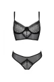 Bielizna-DENERYS SET black L/XL