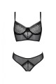 Bielizna-DENERYS SET black XXL/XXXL