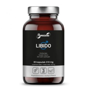 SUPLEMENT DIETY - Panaseus Libido ♂ 50 kapsułek
