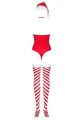 Bielizna-Kissmas body czerwone  M/L