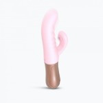 WIBRATOR KRÓLICZEK Z FUNKCJĄ THRUSTING - SASSY BUNNY PINK