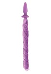KOREK ANALNY Z OGONEM KUCYKA -  NS Novelties UNICORN TAILS PASTEL PURPLE