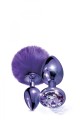 NIXIE METAL BUTT PLUG SET POM PURPLE