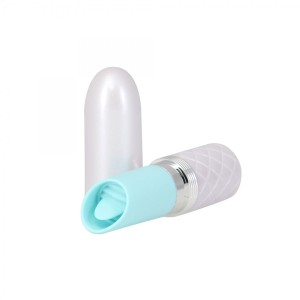 MASAŻER ŁECHTACZKI W KSZTAŁCIE SZMINKI - Pillow Talk Lusty Luxurious Flickering Massager Teal