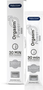 SUPLEMENT DIETY WSPOMAGAJĄCY EREKCJĘ - Orgasm Power for Men Drink 10ml
