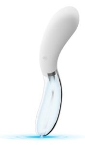 SZKLANO SILIKONOWY WIBRATOR KLASYCZNY - Liaison Glass Vibrator 2