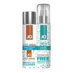 ZESTAW ANAL H2O 120 ML + TOY CLEANER 120 ML  SYSTEM JO