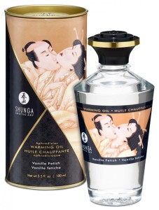 OLEJEK ROZGRZEWAJĄCY DO MASAŻU - SHUNGA Warming Oil Vanilla Fetish