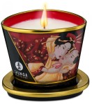 LUKSUSOWA ŚWIECA DO MASAŻU - SHUNGA Massage Candle Strawberry Sparkling Wine