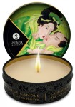 MINI ŚWIECA DO MASAŻU O ZAPAHU ZIELONEJ HERBATY - SHUNGAMini Massage Candle