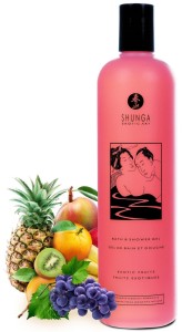 LUKSUSOWY OWOCOWY ŻEL DO KĄPIELI I POD PRYSZNIC - SHUNGA Exotic Fruits